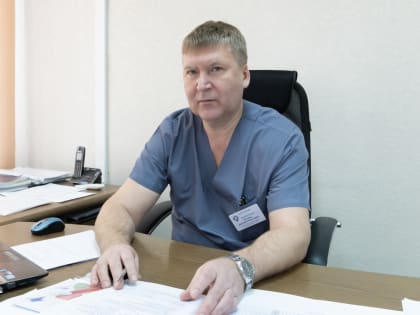 Дмитрию Устинову присвоено почетное звание «Заслуженный врач Российской Федерации»