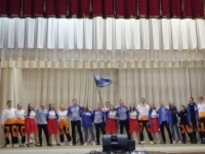 Отряд Снежного десанта РСО «Попутный ветер» представил концертную программу в с.Осколково, первом селе на маршруте.