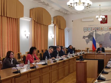 Заседание Совета при полномочном представителе Президента в Сибири