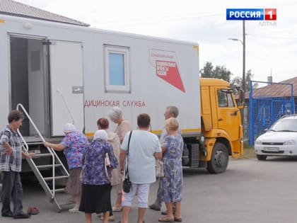 В пригородных посёлках Барнаула возобновили работу мобильные центры здоровья