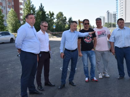 Дмитрий Абалымов принял участие в контроле работ по нацпроекту