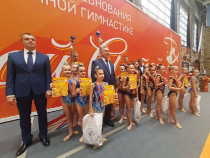 В Барнауле открыли всероссийские соревнования по художественной гимнастике «Золотой Алтай»