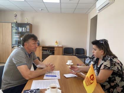 Предложения от народа! Александр Терентьев провел личный прием граждан
