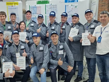 Команда компании "Венталь" прошла обучение на "Фабрике процессов"