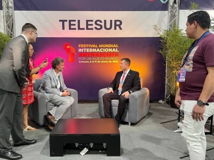 Барнаульский депутат Иван Гладких стал участником Всемирного антифашистского фестиваля «За новый мир»