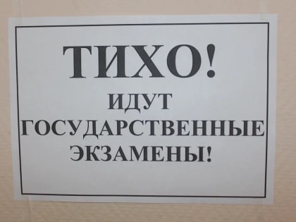 Для выпускников Родинского района продолжается экзаменационная кампания