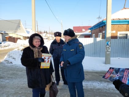 В частном секторе Барнаула продолжаются противопожарные рейды