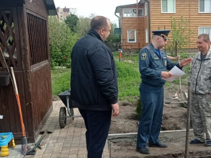 Правила пожарной безопасности напомнили жителям СНТ