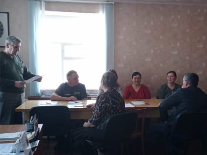 Глава Зятьково-Реченского сельсовета отчитался  о проделанной работе за 2022 год