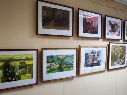 Юные художники Белокурихи представили свои работы