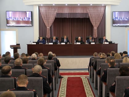 В ГУ МВД России по Алтайскому краю подвели итоги оперативно-служебной деятельности за 2023 год