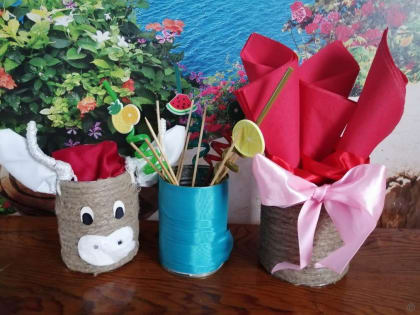 Мастер-классы по изготовлению элементов декора и праздничных открыток проведи активисты ТОС «Островский» и ТОС п.Березовка