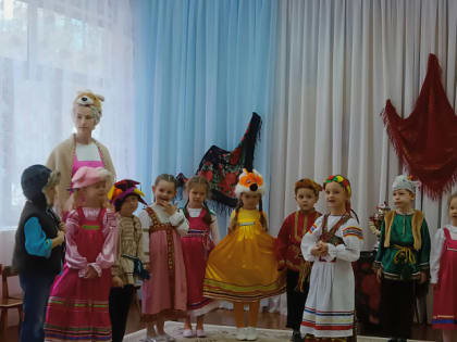 Веселые святки-колядки в детском саду №173