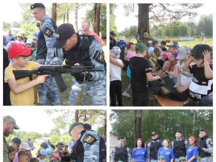 Судебные приставы провели патриотическое мероприятие для детей в лагере отдыха «Звездный»