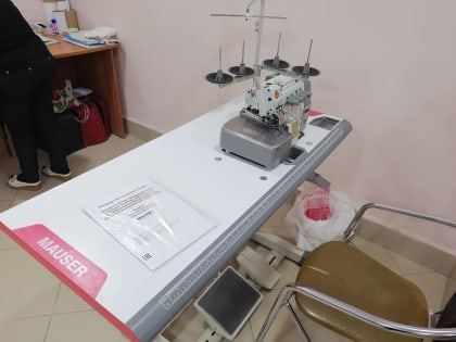 Будем ж/шить! Александр Терентьев помог барнаульскому швейбату приобрести необходимое оборудование