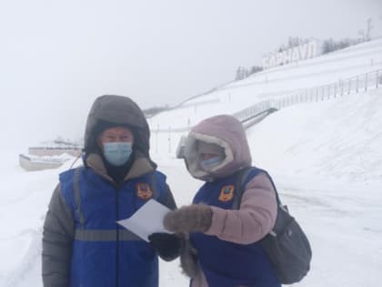 В Центральном районе проходит акция «Безопасный лед»