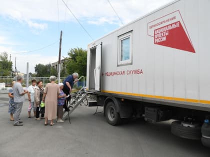 Жители пригорода Центрального района бесплатно проверяют свое здоровье