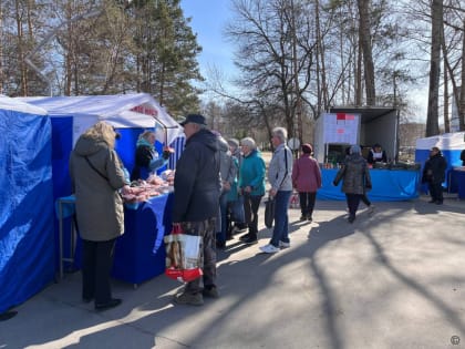 Продовольственная ярмарка состоялась в Индустриальном районе
