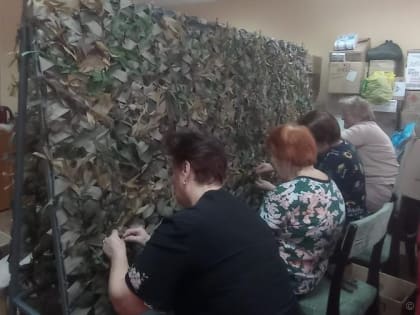 Общественники микрорайона Новосиликатный продолжают оказание гуманитарной помощи бойцам СВО