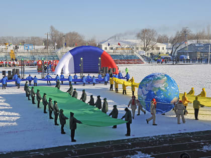 В Славгороде состоялось торжественное открытие X  зимней Олимпиады городов Алтая