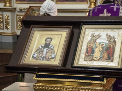 Митрополит Сергий совершил Литургию в день памяти святителя Григория Паламы