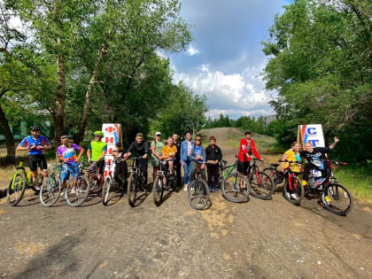 В Славгороде прошел велопробег