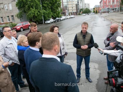 Новый сквер появится в центре Барнаула ко Дню города