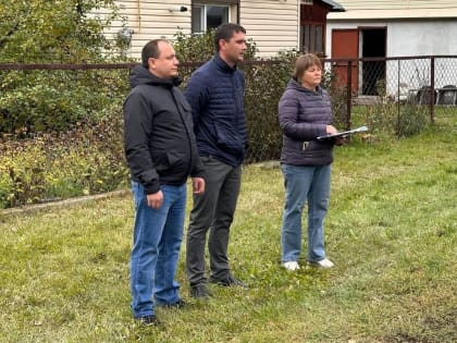 Депутат БГД принял участие в собрании жителей поселка Мохнатушка