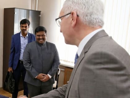 Представители Алтайского края и Индо-Российской торгово-промышленной палаты обсудили перспективы сотрудничества