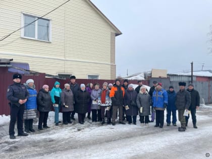 Рейды по профилактике мошенничества продолжаются в ТОС микрорайона «Мирный»