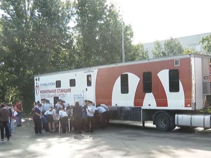 15 тонн крови пожертвовали жители Алтайского края за этот год