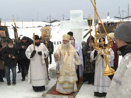 Светлый праздник Крещения отпраздновали верующие в Барнауле