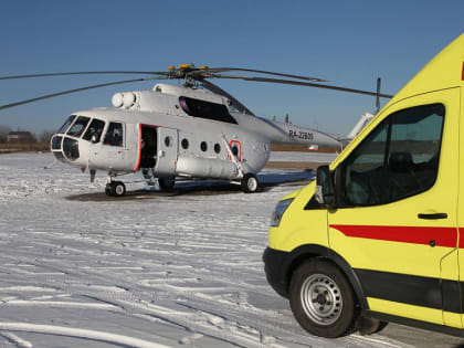 Санитарной авиацией за минувшие праздничные дни эвакуировано 172 пациента