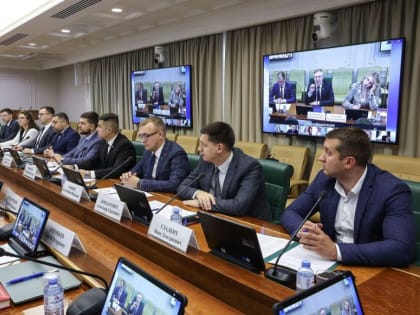 Иван Гладких принял участие в заседании Совета Палаты молодых законодателей при Совете Федерации