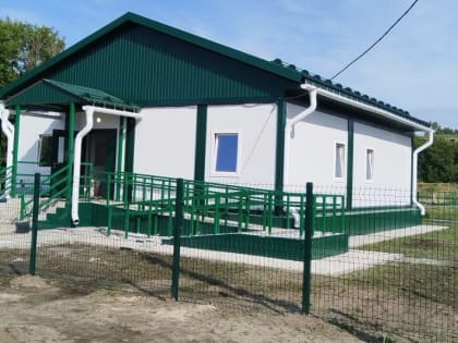 В селе Жилино завершится строительство фельдшерско-акушерского пункта