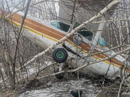 Легкомоторный самолет совершил жесткую посадку в Новосибирске