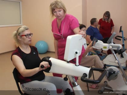 В барнаульской горбольнице №5 открыли отделение медицинской реабилитации взрослых пациентов с нарушением функций центральной нервной системы