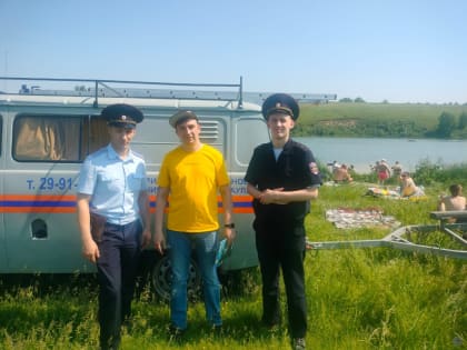 Межведомственный рейд по безопасности на водных объектах прошел на пригородной территории Ленинского района