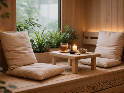 Как создать комфортный микроклимат в зоне отдыха после бани
