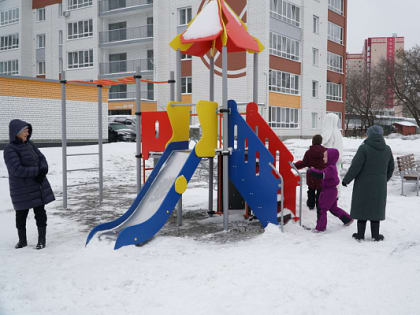 Новая игровая площадка открыта в Дальних Черемушках