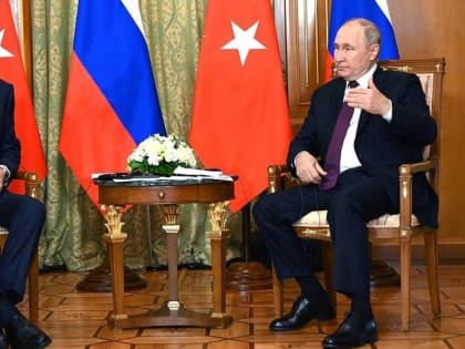 Владимир Путин и Реджеп Эрдоган провели переговоры в Сочи. Главное