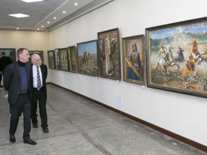 В Барнауле работает выставка, посвященная 100-летию художника  Михаила Яковлевича Будкеева 