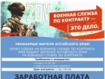 Служба по контракту – настоящее дело