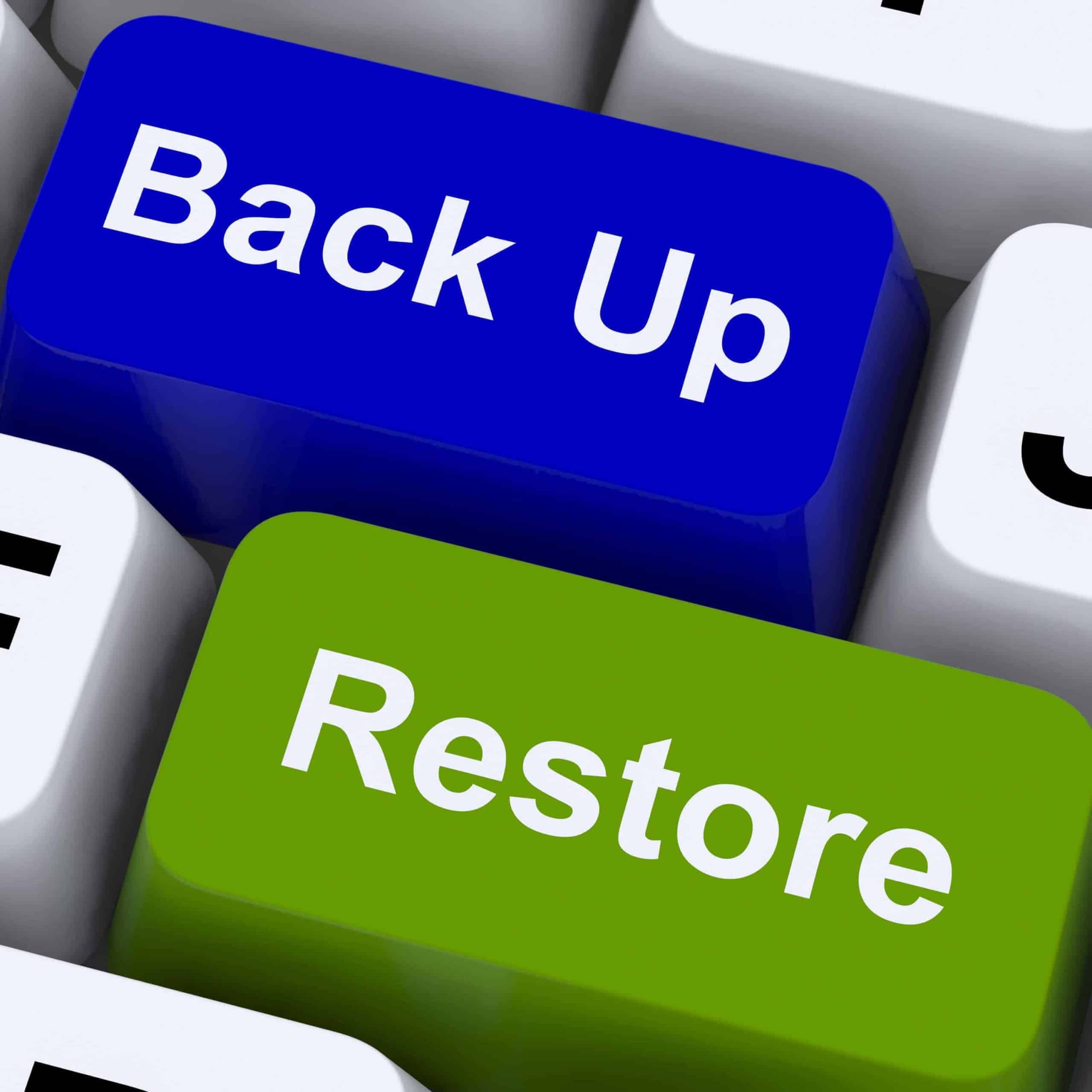 Types Of Backup And Restore