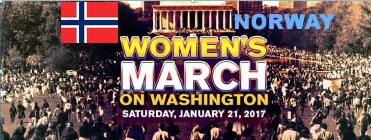 Women's March Norway