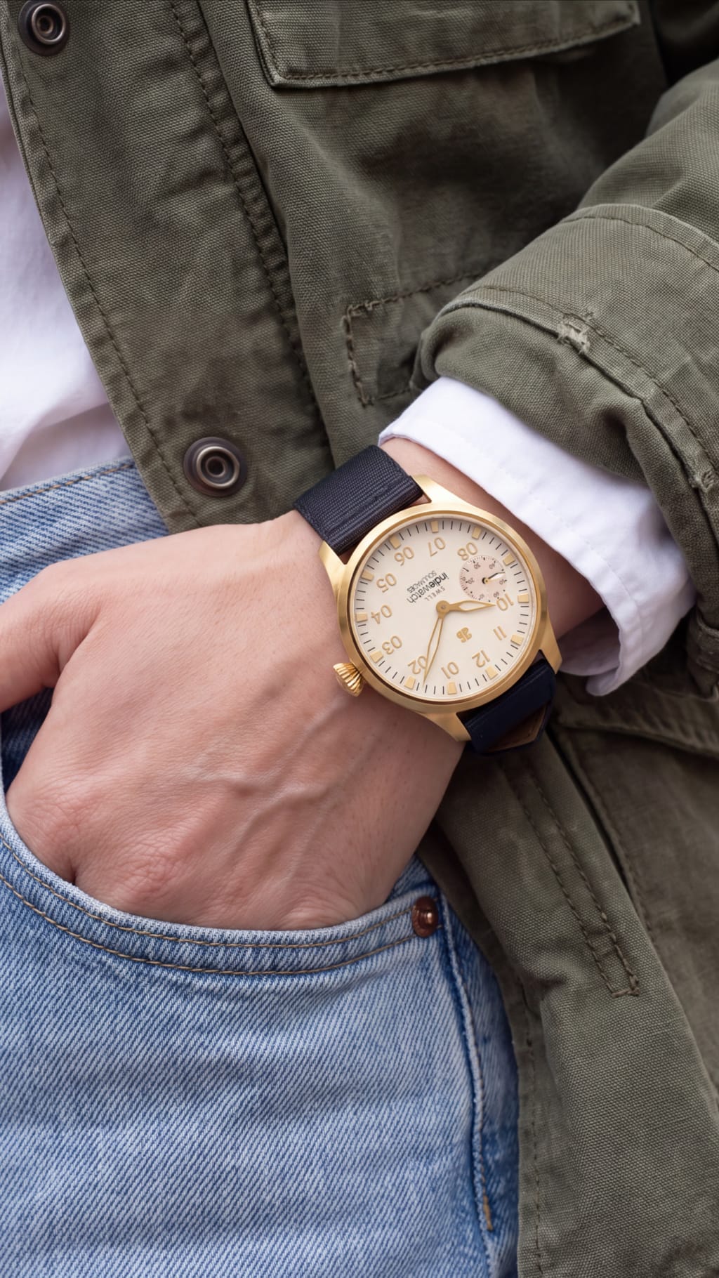 Reloj IndieWatch Trencadís Autogiro — Cuarenta y dos milímetros