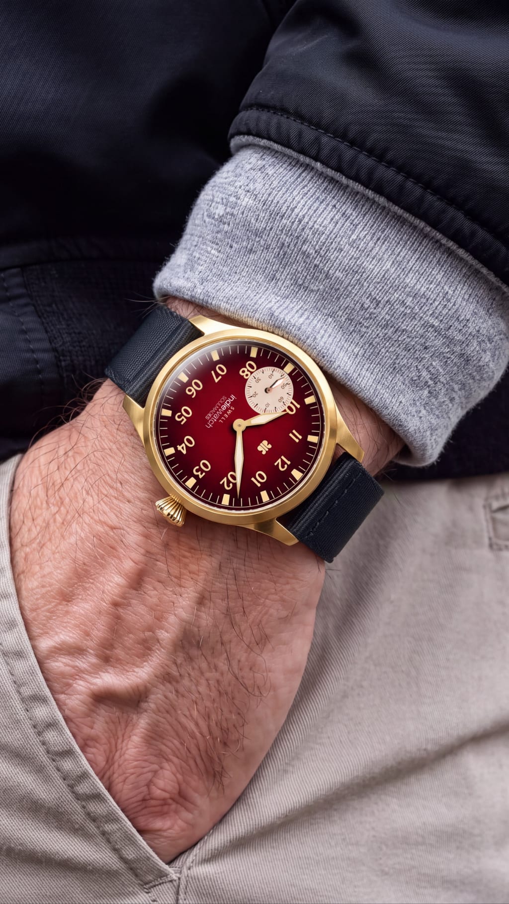 Reloj IndieWatch Trencadís Ascua — Cuarenta y dos milímetros