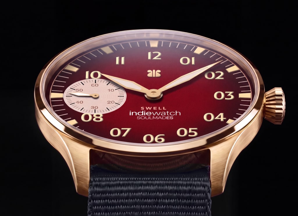 Reloj IndieWatch Trencadís Ascua — Una brasa encendida
