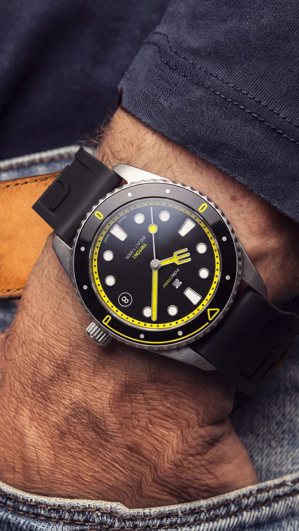 Reloj IndieWatch Trencadís Restinga — Treinta y ocho milímetros