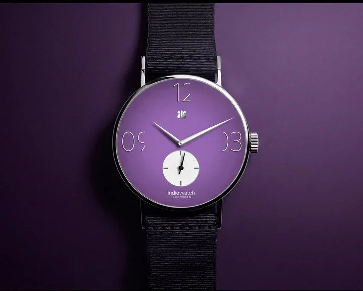Marcha: un reloj de la colección en su ambiente